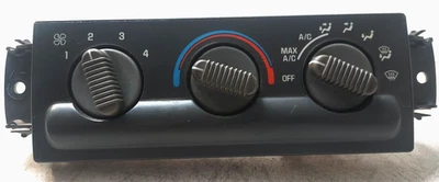 Interruptor de control de clima de calefacción aire acondicionado Chevy S10 GMC Sonoma 1998-2005 OEM 16233939 Foto 1 de 4