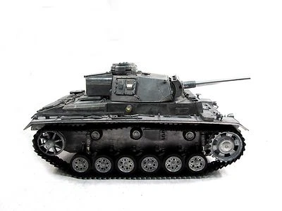 Mato 1/16 Almost 100% Metal Panzer III RC Tank 1223 RTR Infrared Barrel Recoil - Image 1 of 4