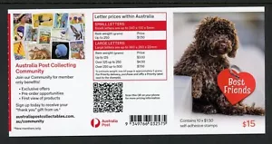 Australia 2025 Best Friends Dogs & Cats Self adhesive BOOKLET Mint MNH Animals - Picture 1 of 2