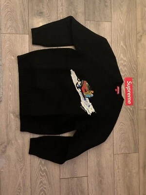 Supreme Snow Mobile Black Sweater - Large - Trusted Seller ✨ - Image 1 of 4
