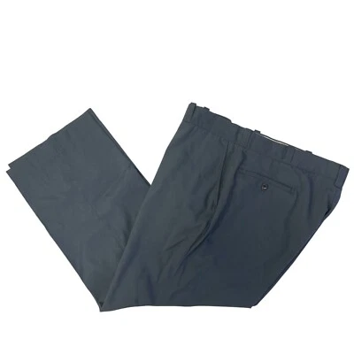 Calça de trabalho vintage 70 anos 80 BIG MAC masculina cinza aço azul TRABALHO calças 38 - Imagem 1 de 4