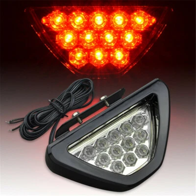 Clear F1 12LED Rear Brake Stop Light Warning Strobe Lamp For NISSAN Models US - Image 1 of 4