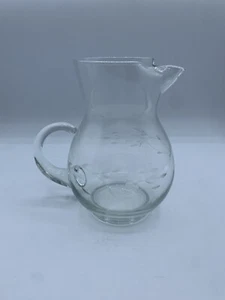 💎Princess House Heritage jarra pequeña jugo de agua vidrio transparente - Imagen 1 de 6