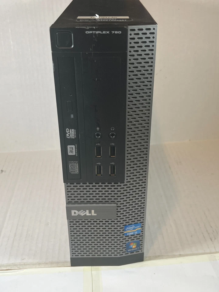 Dell Optiplex 790 Series SFF Intel Core i5 SSD 120Gb 4GB Ram Windows 10 Desktop - Image 1 of 4