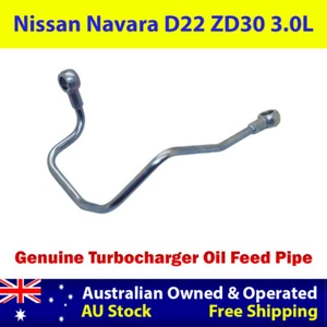Línea de alimentación de aceite turbo genuina para Nissan Navara D22 ZD30 3,0 L - Imagen 1 de 5