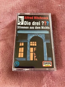 MC MUSIKKASSETTE / KASSETTE / DIE DREI ??? / STIMMEN AUS DEM NICHTS / HITCHCOCK - Bild 1 von 5