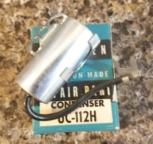 Condenser UC-112H Tungsten Ignition Chevrolet Chevelle Corvair Pontiac Rambler 6 - Picture 1 of 3