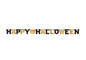 Happy Halloween Folie Buchstaben Banner 8 Fuß - Bild 1 von 3