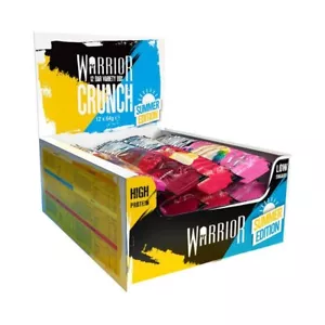 Warrior Crunch High Protein Bars 20g Variety Pack Muscle Growth Supplement - Picture 1 of 8