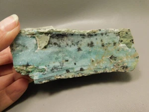 Drusy Chrysokoll Mineral Specimen Blue Druse Green Malachite Balls #O28 - Bild 1 von 10