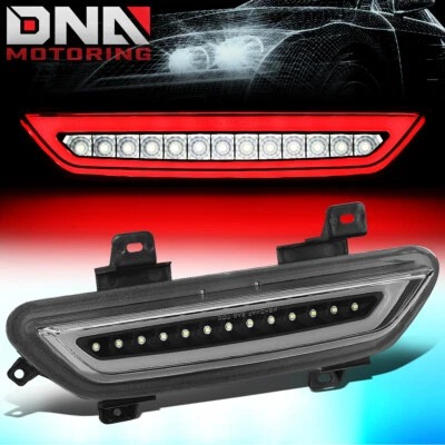 FOR 2015-2018 MUSTANG LED 3RD TAIL BRAKE LIGHT BACK UP REVERSE FOG LAMP BLACK - image 1 of 4