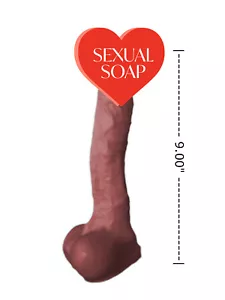6 Huge 9" Penis Soap (2 Sandalwood, 2 Patchouli, 2 Lavender) - Picture 1 of 5