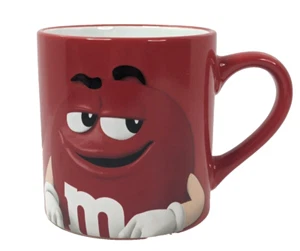 Red M & M's Ceramic Coffee / Tea Mug "Sarcasm Is My Love Language" 16 oz. - Picture 1 of 8