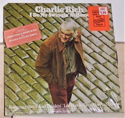 Charlie Rich – I Do My Swingin' At Home - 1973 Vinyl LP Record Album - Excellent - Image 1 of 2