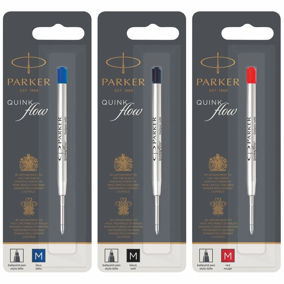 PARKER Kugelschreibermine F fein M mittel B breit [Farbe wählbar] - Bild 1 von 1