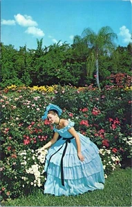 Schöne Mädchen Zypressengärten Florida Postkarte FNC 459966753 unbespielt - Bild 1 von 2