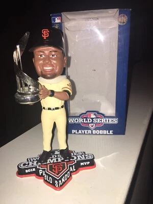 2012 Pablo Sandoval MVP World Series Trophy SF San Francisco Giants Bobblehead  - Image 1 of 2