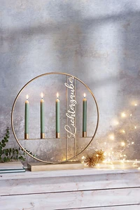 Kerzenständer "Lichterzauber" 50 cm Kerzenständer Kerzen Halter Ständer Metall - Bild 1 von 5