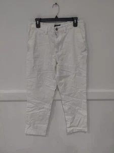 SOILED Club Room Men's 4 Way Stretch Comfort Pants White Size 30x30 $70 2A091 - Picture 1 of 3