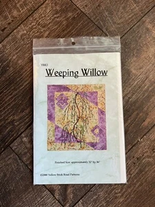 New Quilt Pattern “Weeping Willow” Yellow Brick Road 32”x36” - Picture 1 of 3