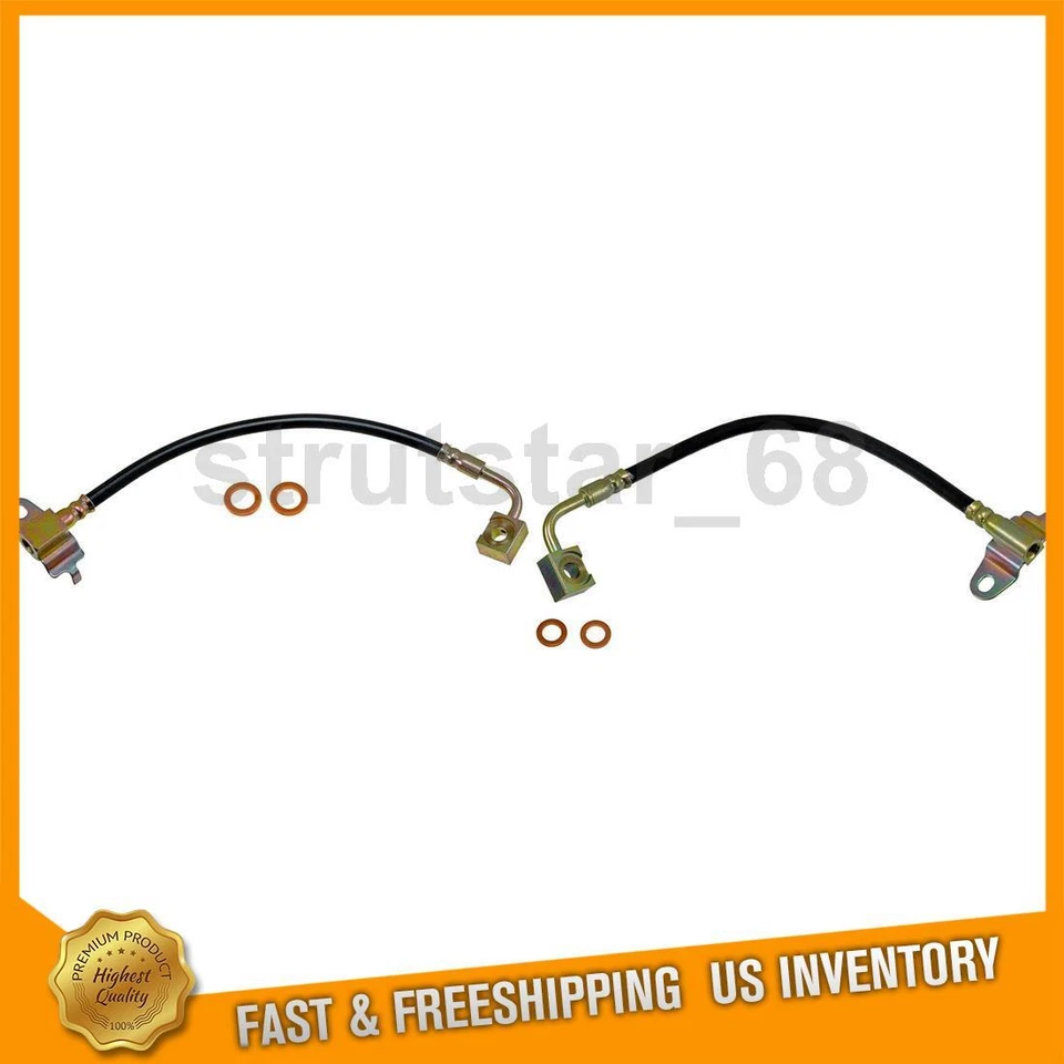 2 mangueiras de freio traseiras para Ford Taurus Mercury Sable - Imagem 1 de 4