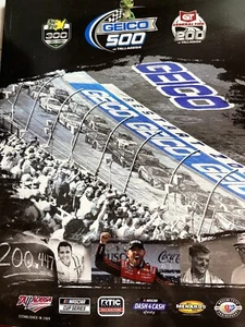 2023 NASCAR GEICO 500 PROGRAM TALLADEGA SPEEDWAY 75 YEARS OF NASCAR 128 PGS - Picture 1 of 1