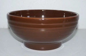 Fiestaware Rice Dessert Bowl Chocolate Brown 6" New Retired Color - Picture 1 of 3