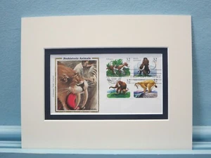 Prehistoric Animals - & First Day Cover of the four prehistoric animal stamps - Picture 1 of 1