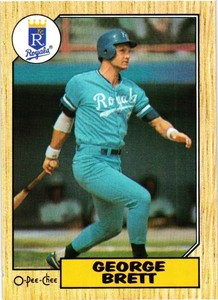 GEORGE BRETT 1987 OPC O PEE CHEE #126  $1 Items MUST Buy 2 to Qualify  B19R3S30P