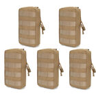 5Pcs / Set Tactical Molle Magazine Pouches Waist Pack Bag Outdoor Hiking Camping