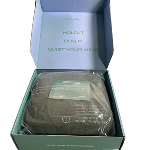 Quiet Mind The Original Almohada Pesada - Verde Agave, Mediana, 9 libras - Imagen 1 de 14