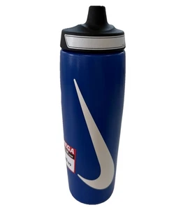 Nike Refuel bottiglia acqua 24 oz 700 ml blu nuova  - Foto 1 di 4