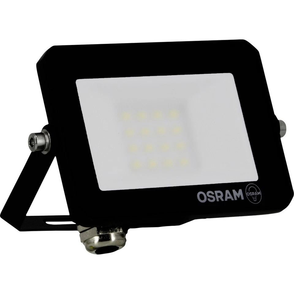 OSRAM HOMELIGHTING FLOODLIGHT LUX 10W 865 BLACK 4099854489402 LED-Flutlichtst... - Bild 1 von 1
