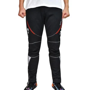 Men's Winter Windproof Thermal Fleece Cycling Racing Pants - Picture 1 of 15