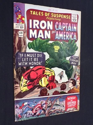TALES OF SUSPENSE #69 MARVEL COMICS SEPT 1965 1ST APPEARANCE OF TITANIUM MAN - Image 1 of 4