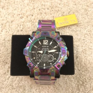 Invicta Aviator Watch Mens 52mm Iridescent New 40175 - Picture 1 of 8