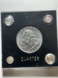 1996-D 25c Washington Quarter Circulated Coin Nice Condition Vintage Qtr Holder - Picture 1 of 23