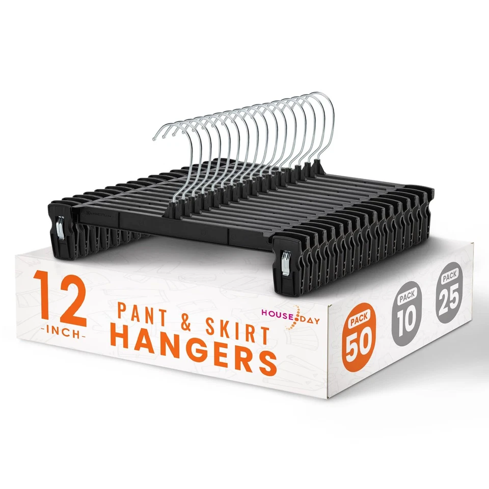 House Day Recycled Plastic Pants Hangers 50