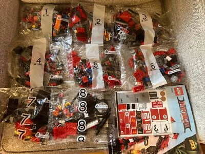 Completo sin caja/todas las bolsas están selladas Lego Ninjago set 70615 Movie Fire Mech Foto 1 de 4