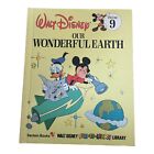 Walt Disney Fun-To-Learn Library Volume 9 Book Only Our Wonderful Earth 1986