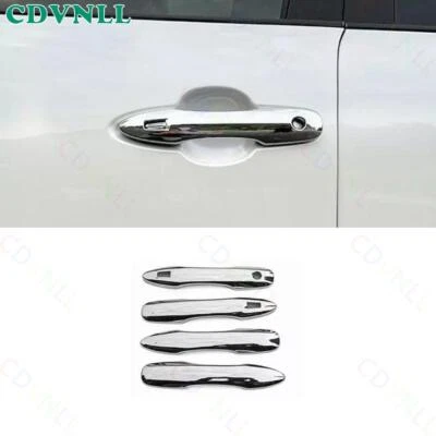 Maçaneta de porta lateral externa prata cromada para Toyota Venza Harrier 2021-2024 - Imagem 1 de 4