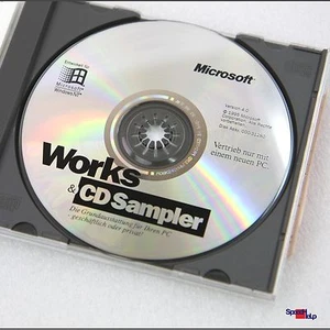 Original Microsoft OEM CD Avec Works Pour Wiindows 95 98 Id De Ms Compact Disc - Photo 1/1