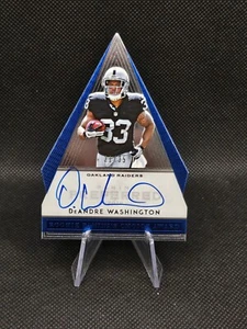 2016 Panini Preferred DeAndre Washington #186 Rookie Choice Auto Blue 21/35 - Picture 1 of 2