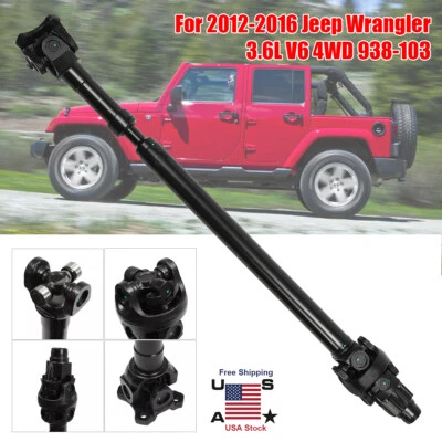 Front Driveshaft Drive Shaft for 2012 2013 2014 2015 2016 Jeep Wrangler V6 3.6L - Изображение 1 из 4