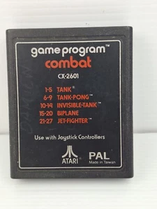COMBAT - ATARI 2600 PAL CARRO SOLAMENTE - Imagen 1 de 3