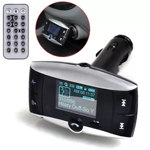 Bluetooth Wireless FM Transmitter Modulator Car Kit MP3 Player SD USB LCD Remote - Picture 1 of 8