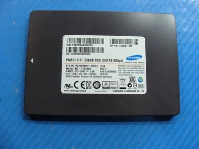 HP 9480m Samsung 256GB SATA 2.5" SSD MZ7TE256HMHP-000H1 - Image 1 of 2