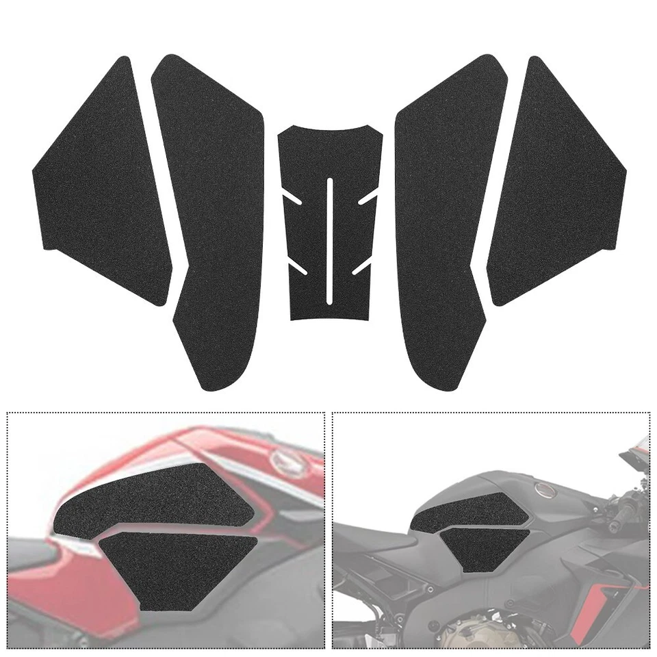 Calcomanía lateral de tracción con agarre de rodilla de gas para Honda CBR1000RR 2017-2020 Foto 1 de 4