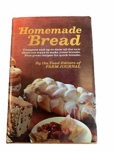 Homemade Bread by The Farm Journal Cookbook HC DJ 1969 - Picture 1 of 22