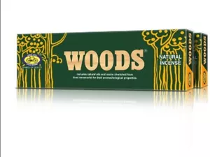 2X CYCLE BRAND WOODS WOODY SANDALWOOD AMBER INCENSE STICKS 36N X 2 PACK - Picture 1 of 3